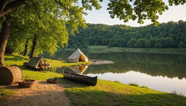 Explorer les merveilles du camping en Dordogne, France