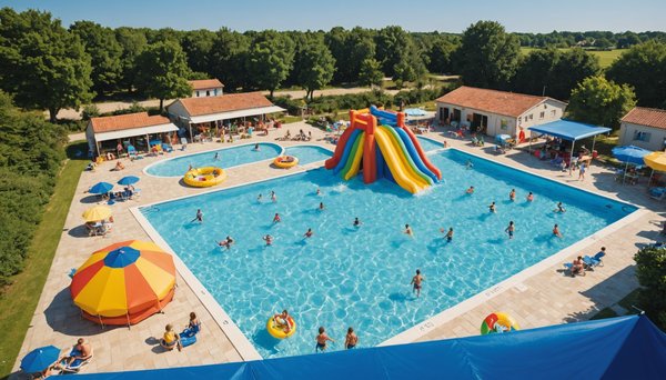 Profitez à fond des plaisirs de l'eau dans un camping à Soulac-sur-Mer avec piscine !