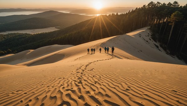 A l'assaut de la Dune du Pilat