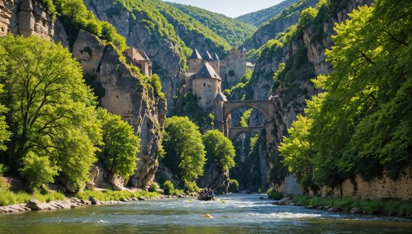 Activites plein air a ne pas manquer dans les gorges de l'aveyron