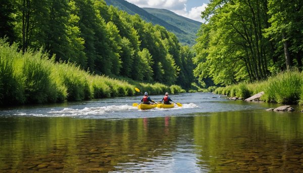 Top activités nautiques à découvrir en auvergne