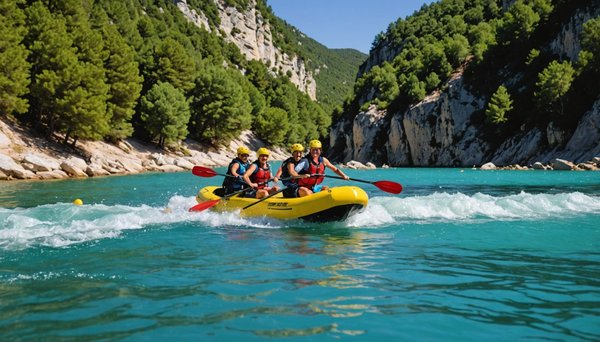 Découvrez les sports aquatiques à vivre près du camping la farigoulette dans les gorges du verdon
