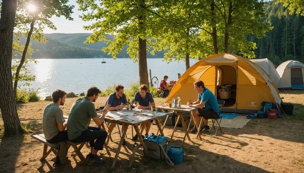 Guide pour réserver un camping au lac de sainte croix
